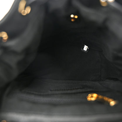 Chanel Calfskin Quilted Mini Urban Spirit Backpack Black 5 of 10