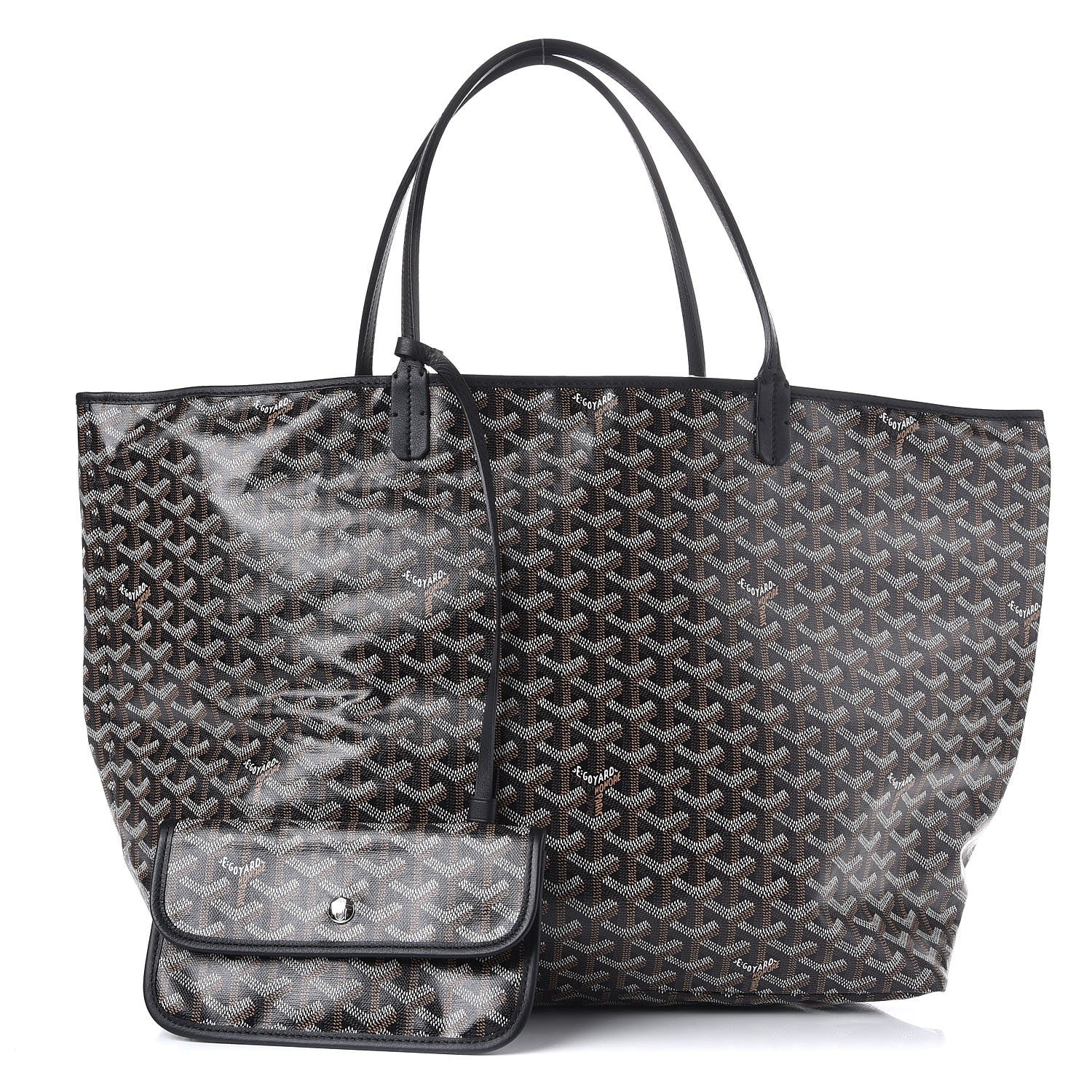 Goyard Goyardine Saint Louis GM Black 1 of 9