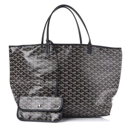Goyard Goyardine Saint Louis GM Black 1 of 9