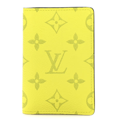 Louis Vuitton Taigarama Pocket Organizer NM Yellow 1 of 8