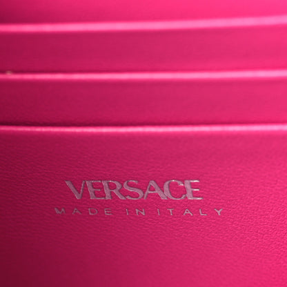 Versace Metallic Calfskin Mini La Medusa Bag Fuchsia 6 of 8