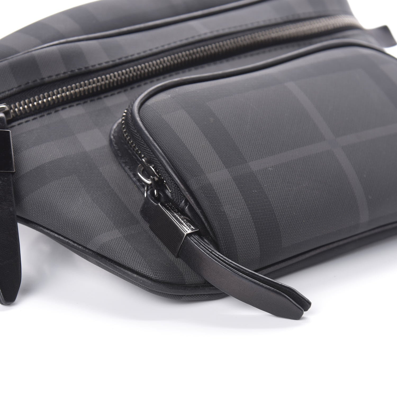 Burberry London Check Bum Bag Dark Charcoal 7 of 8