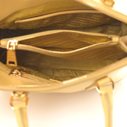 Prada Saffiano Lux Small Promenade Tote Mimosa 5 of 11
