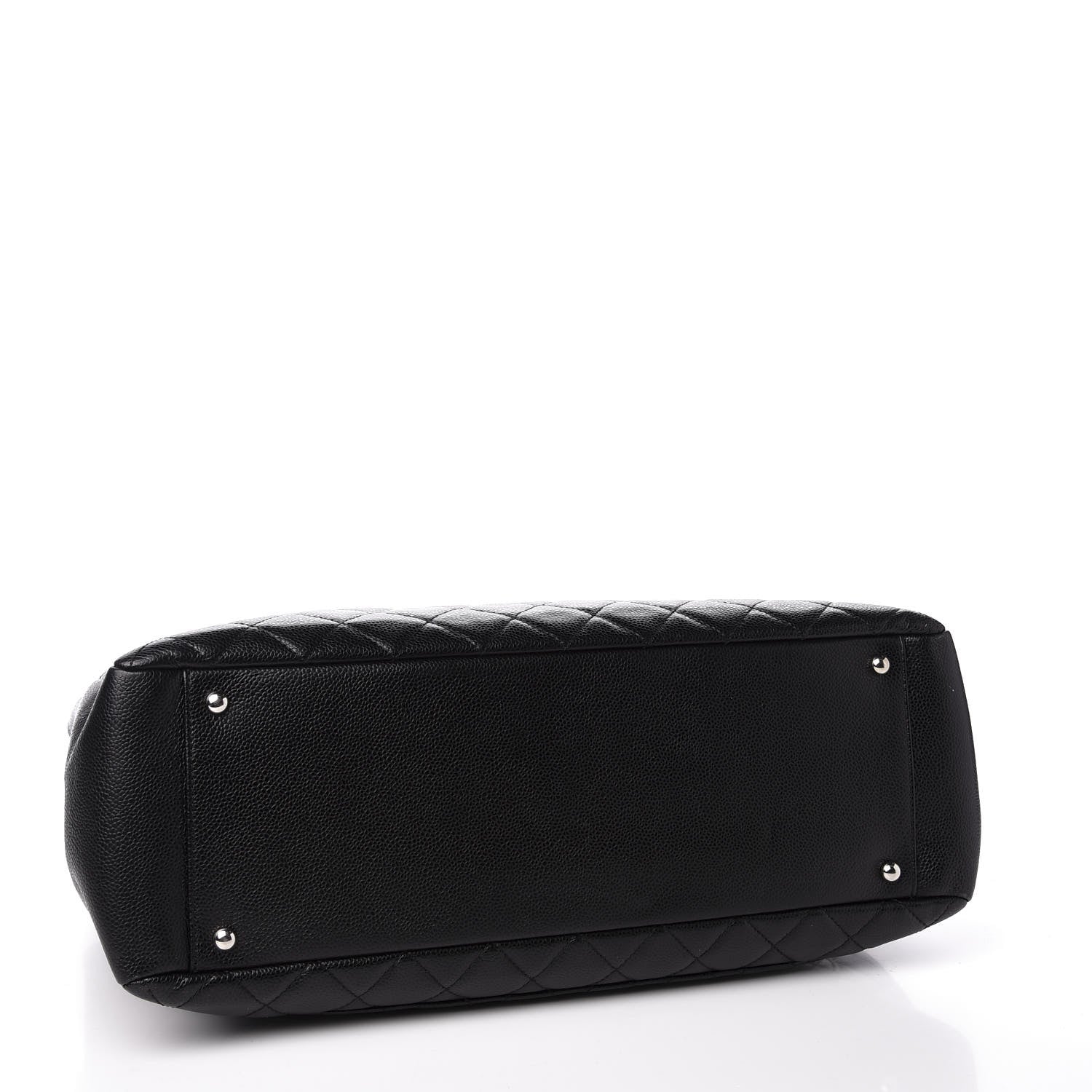 Chanel Caviar Quilted XL Grand Shopping Tote GST Black 3 of 10