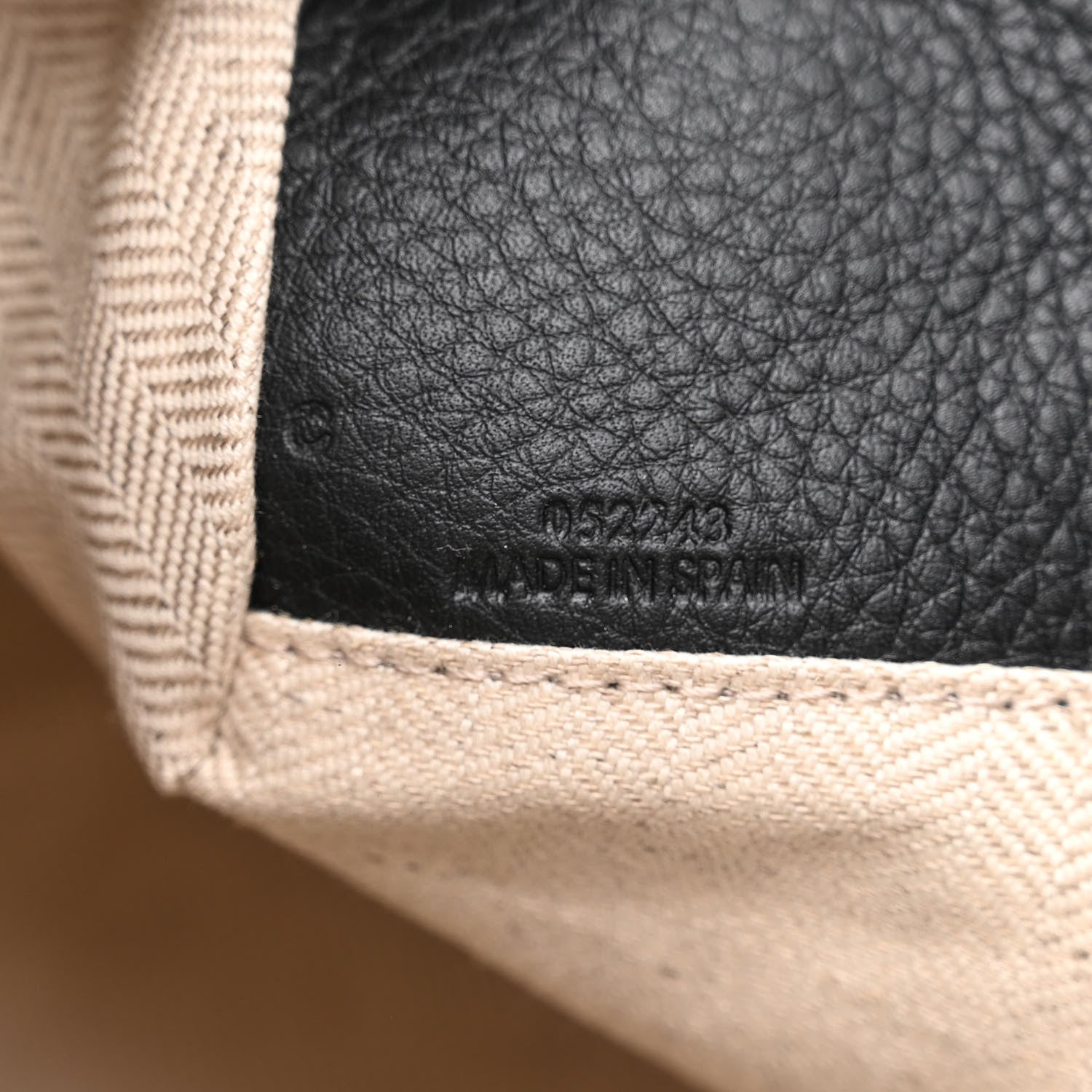 Loewe Calfskin Medium Puzzle Bag Black 7 of 10