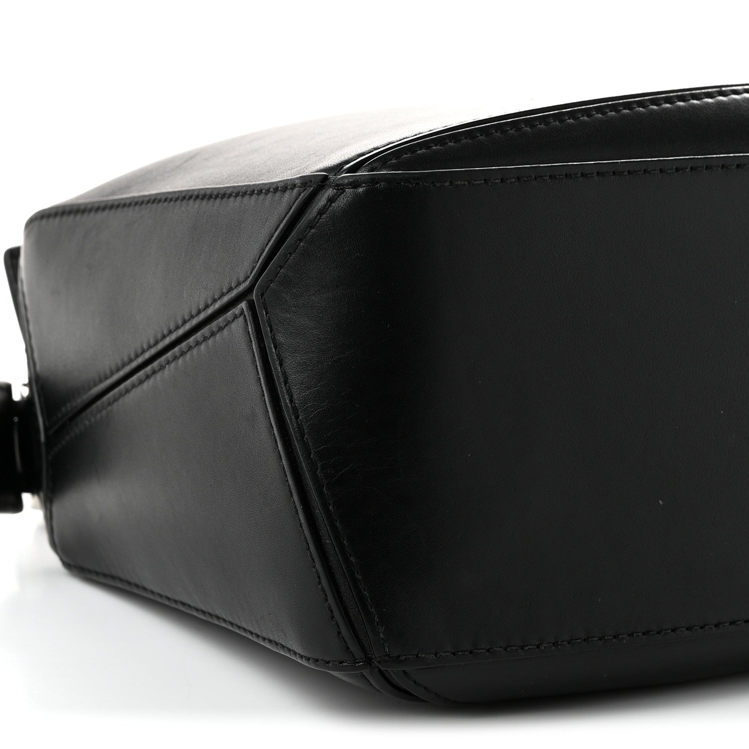 Loewe Calfskin Small Puzzle Bag Black 8 of 10