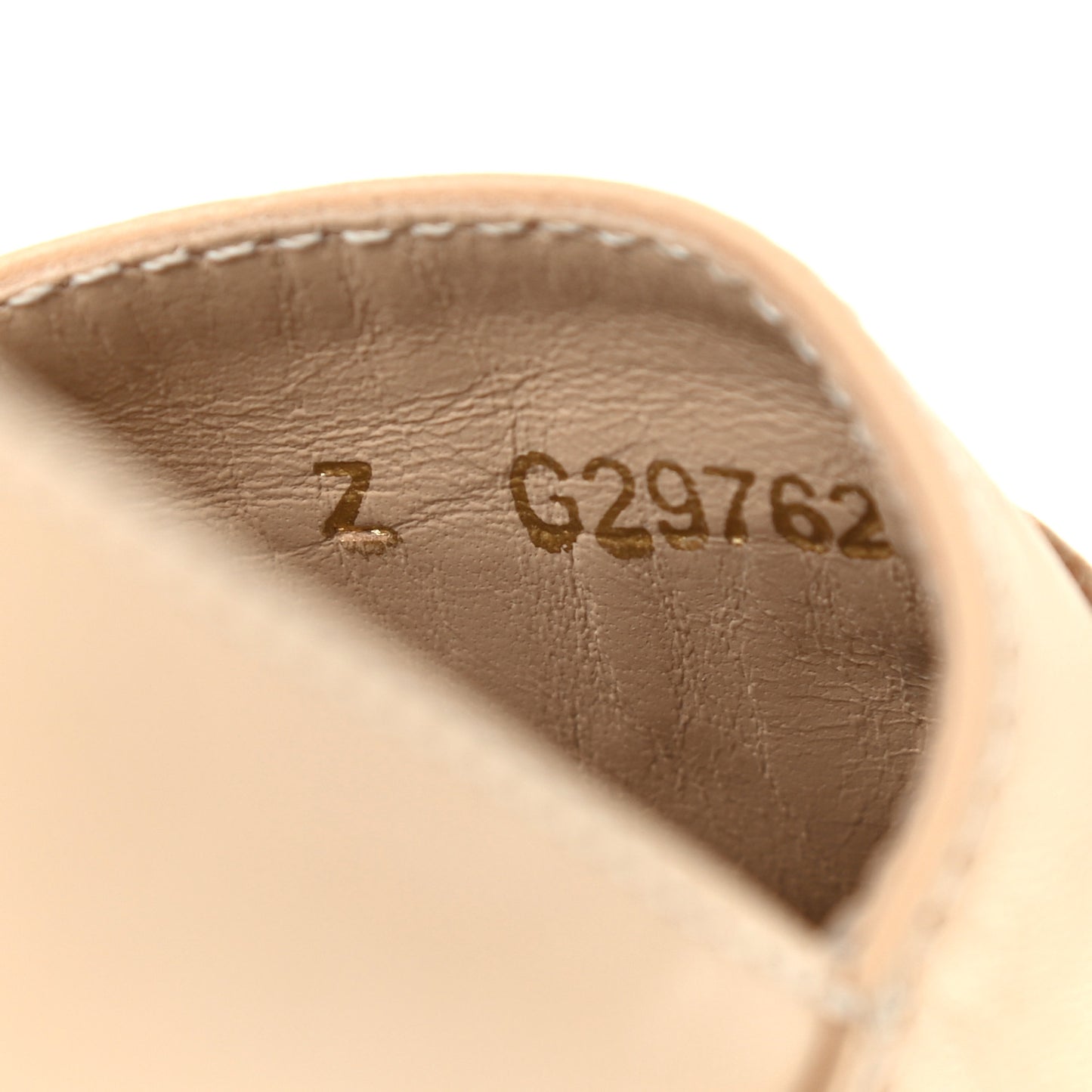 Lambskin CC Espadrilles 38 Beige Black