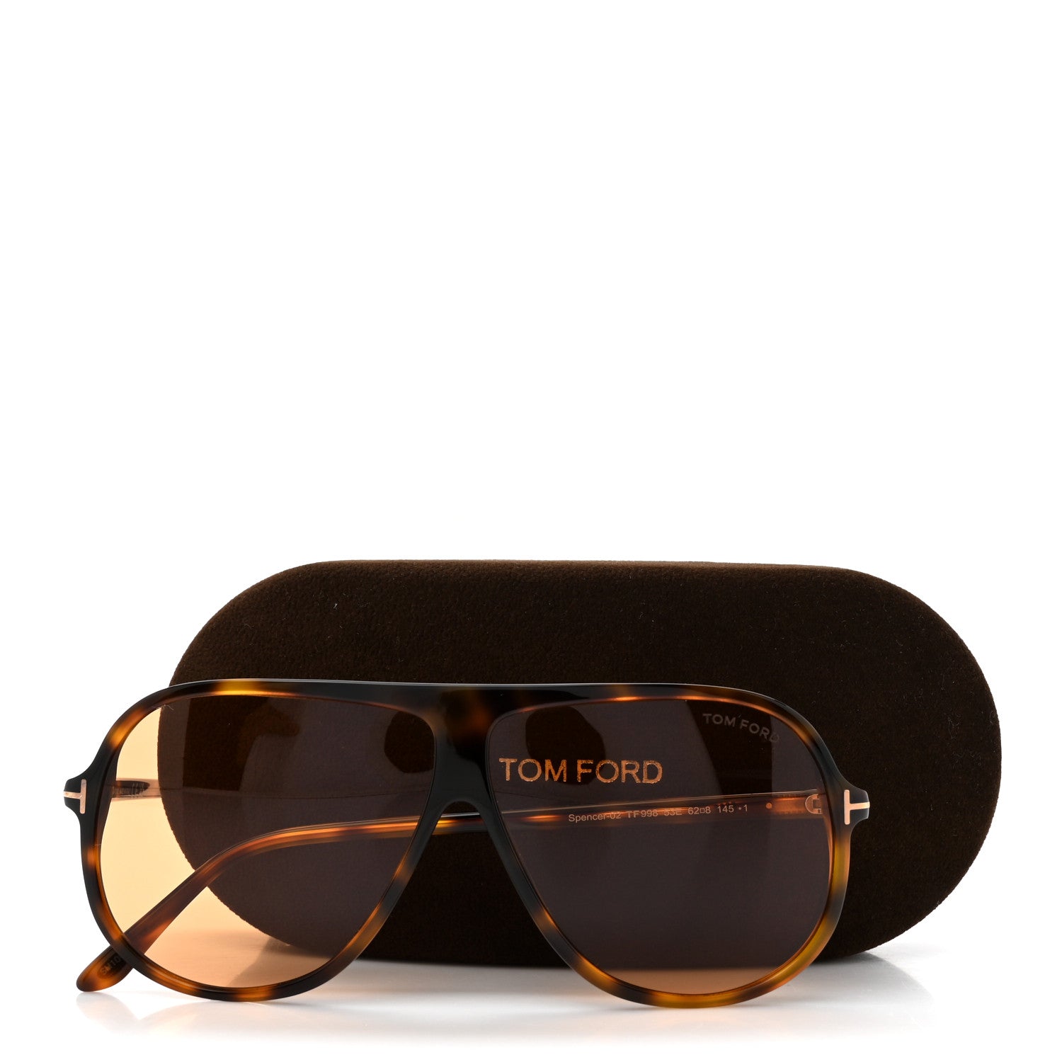 Tom Ford Acetate Spenser Sunglasses TF998 Tortoise 7 of 7