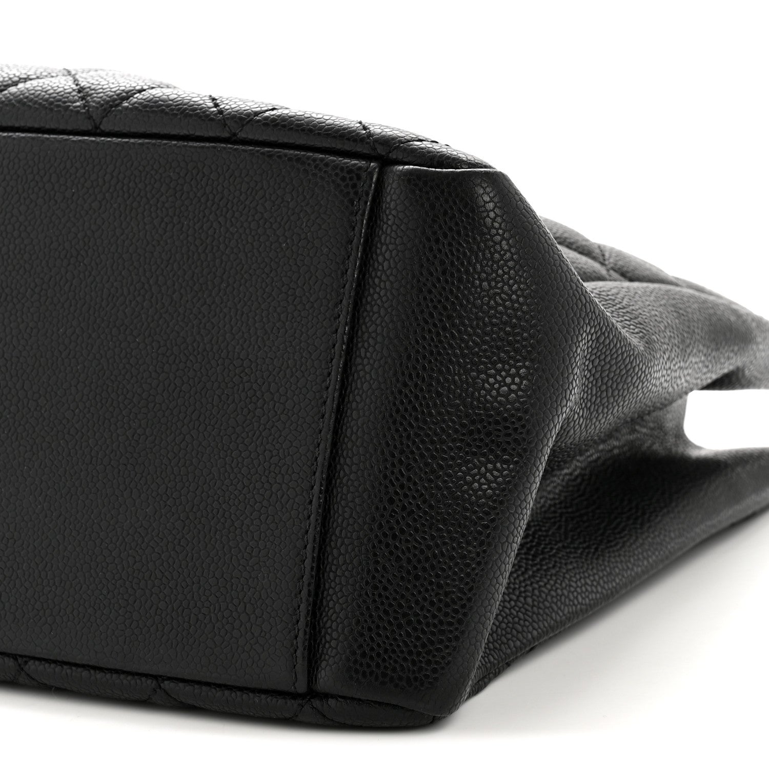 Chanel Caviar Quilted Grand Shopping Tote GST Black 10 of 13