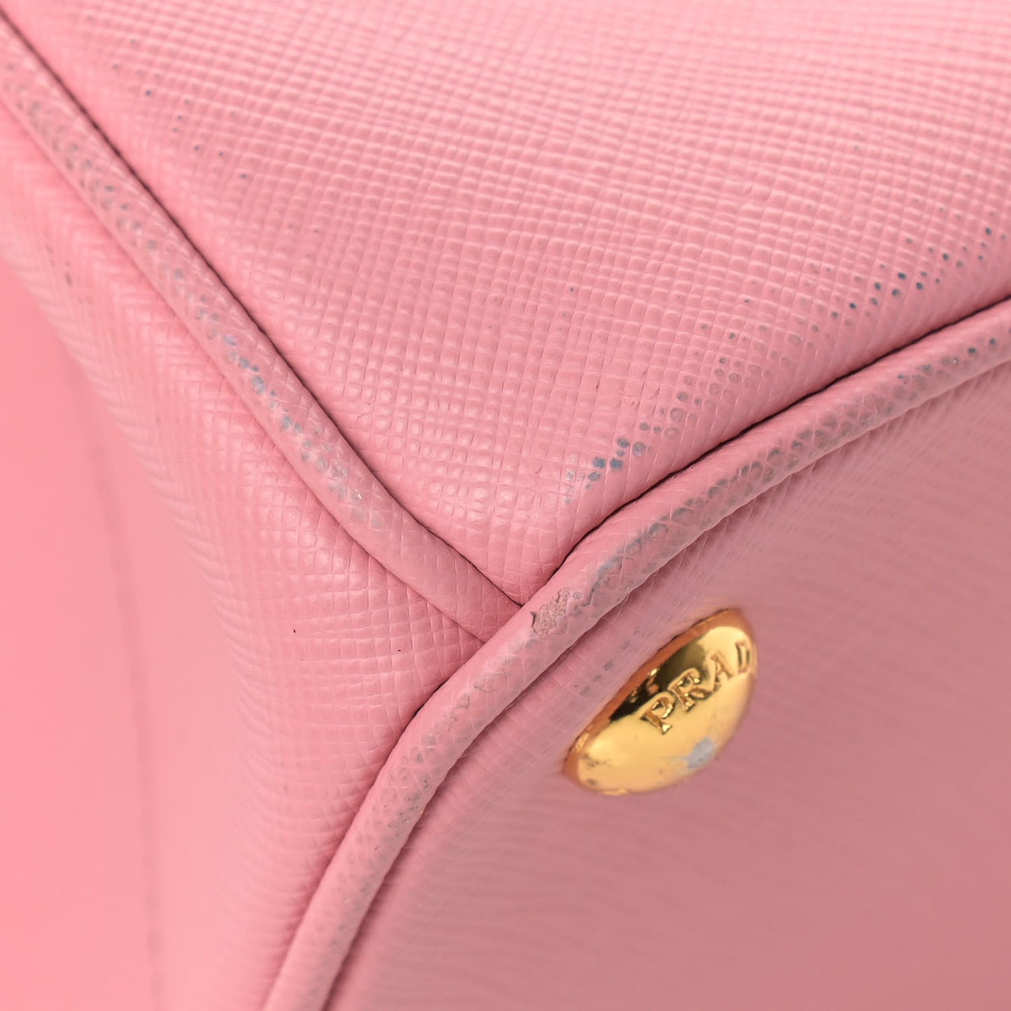 Saffiano Small Galleria Double Zip Tote Petalo