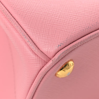 Prada Saffiano Small Galleria Double Zip Tote Petalo 5 of 16