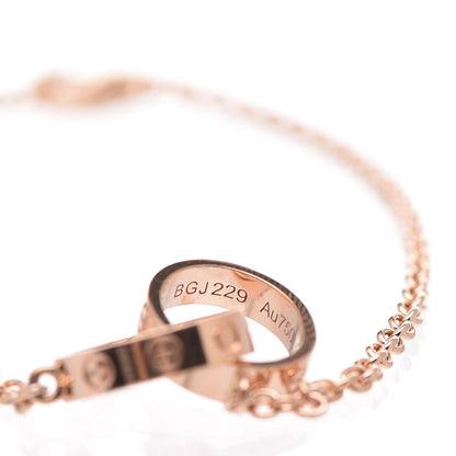 Cartier 18K Pink Gold Interlocking LOVE Bracelet 5 of 6