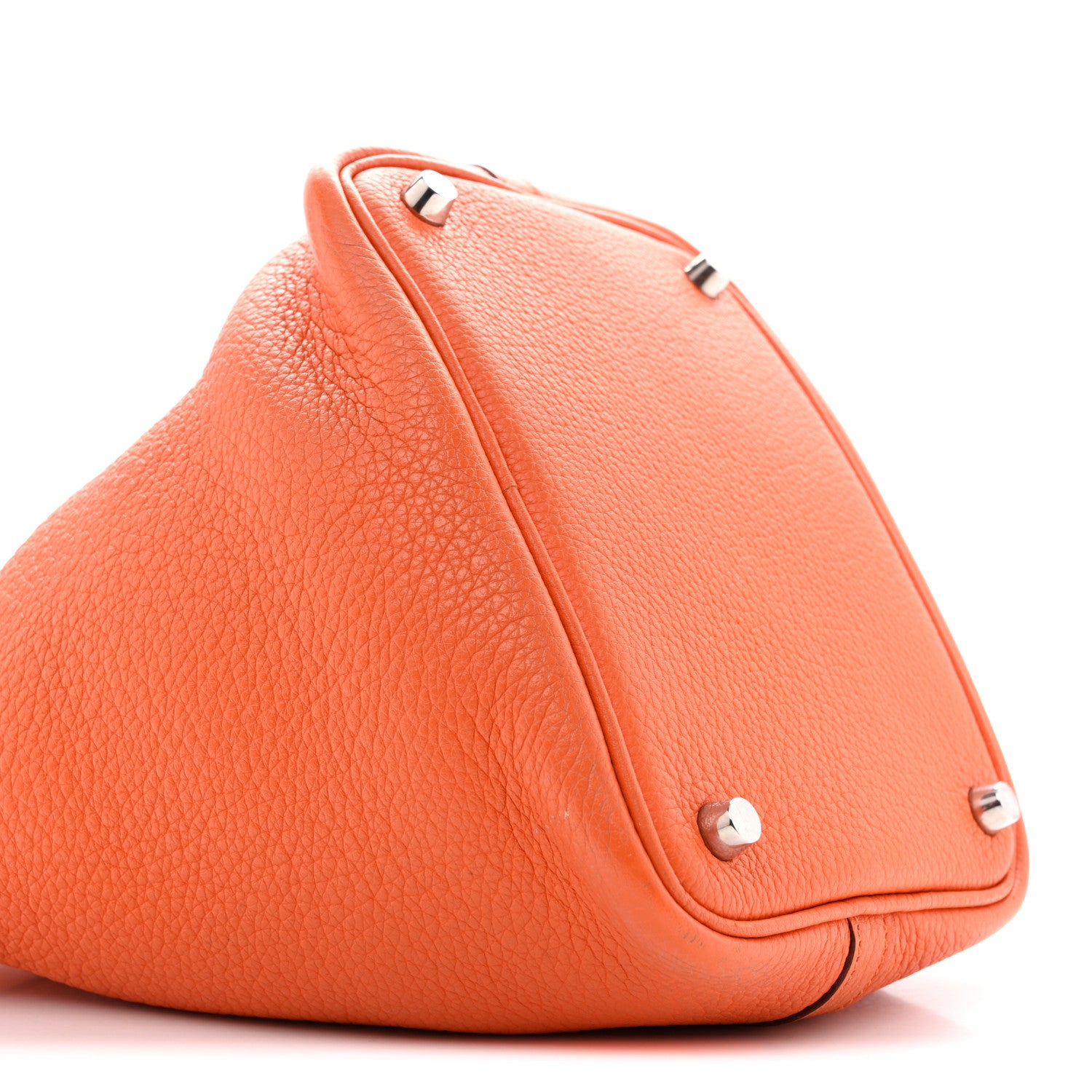 Hermes Taurillon Clemence Picotin Lock 18 PM Orange 8 of 13