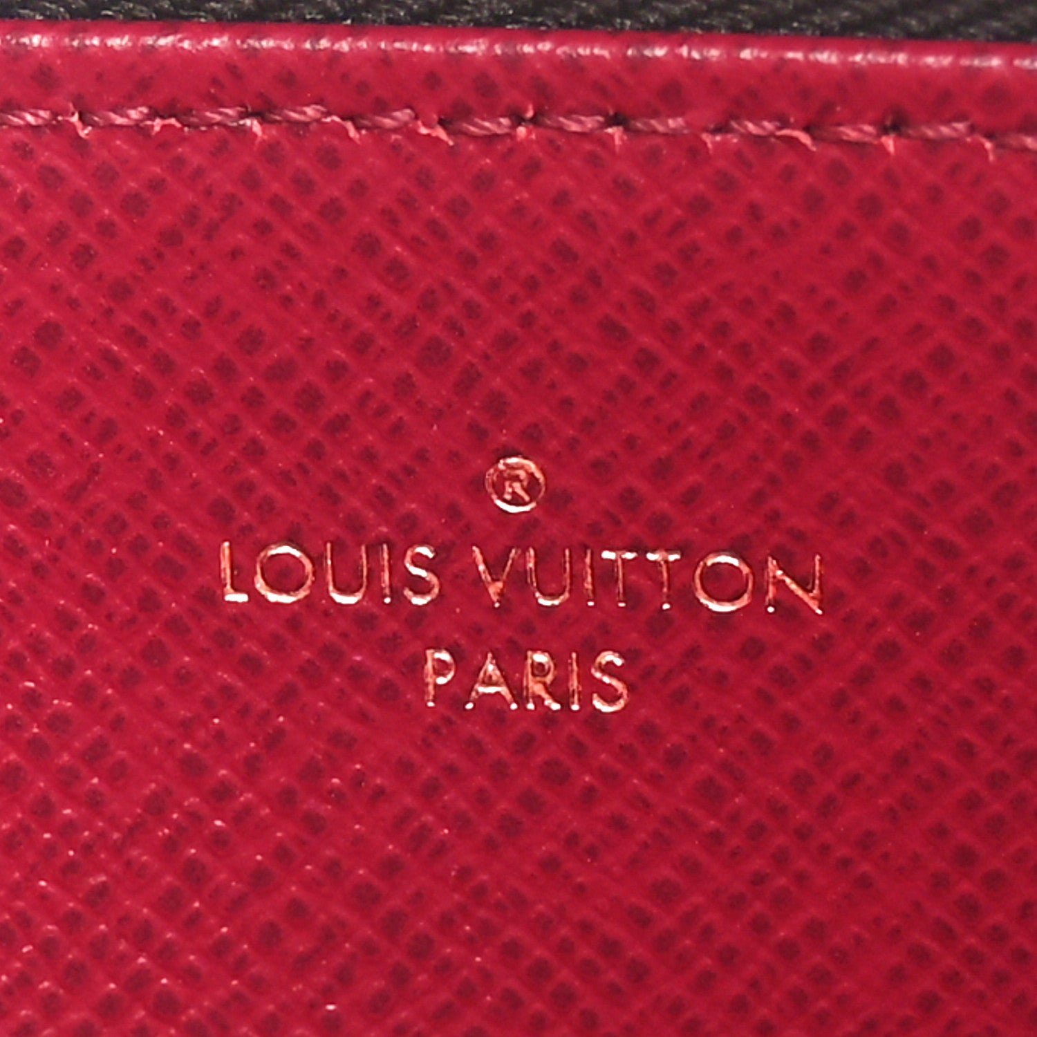 Louis Vuitton Monogram Felicie Chain Wallet Zippered Insert Fuchsia 6 of 8