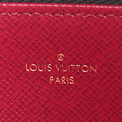 Louis Vuitton Monogram Felicie Chain Wallet Zippered Insert Fuchsia 6 of 8