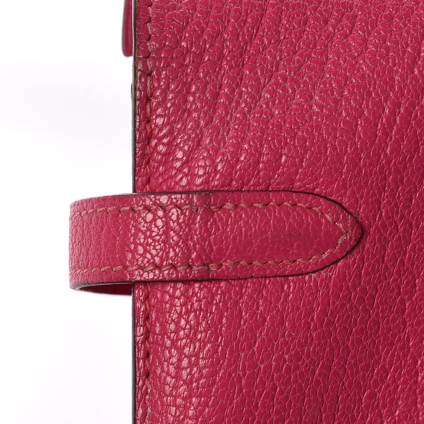 Chevre Mysore Kelly Longue Wallet Rose Shocking