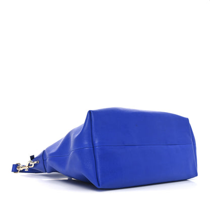 Versace Vitello Medusa Tote Blue 4 of 9
