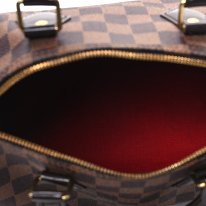 Louis Vuitton Damier Ebene Speedy Bandouliere 25 5 of 11