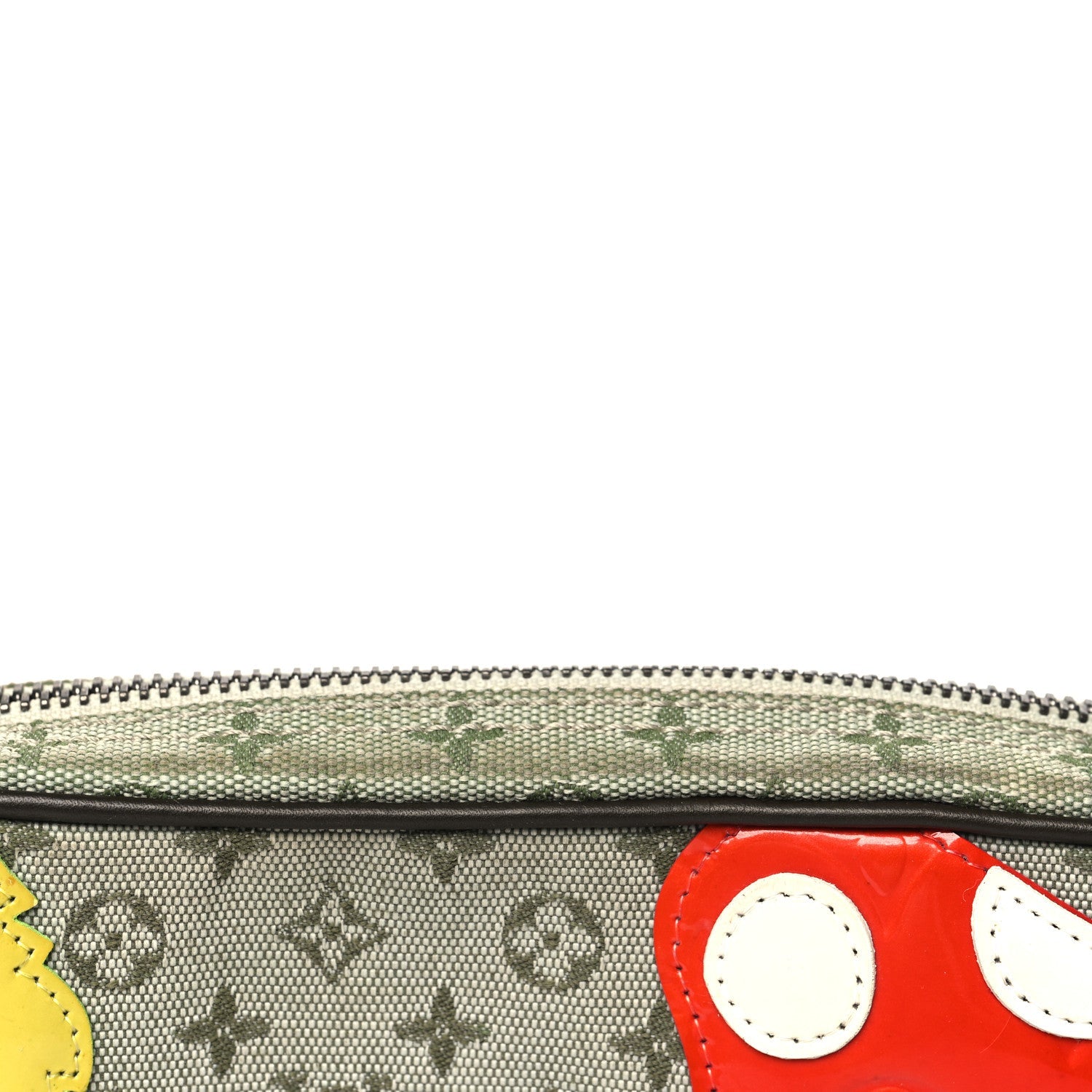 Louis Vuitton Mini Monogram Conte de Fees Mushroom Pochette Kaki 10 of 11