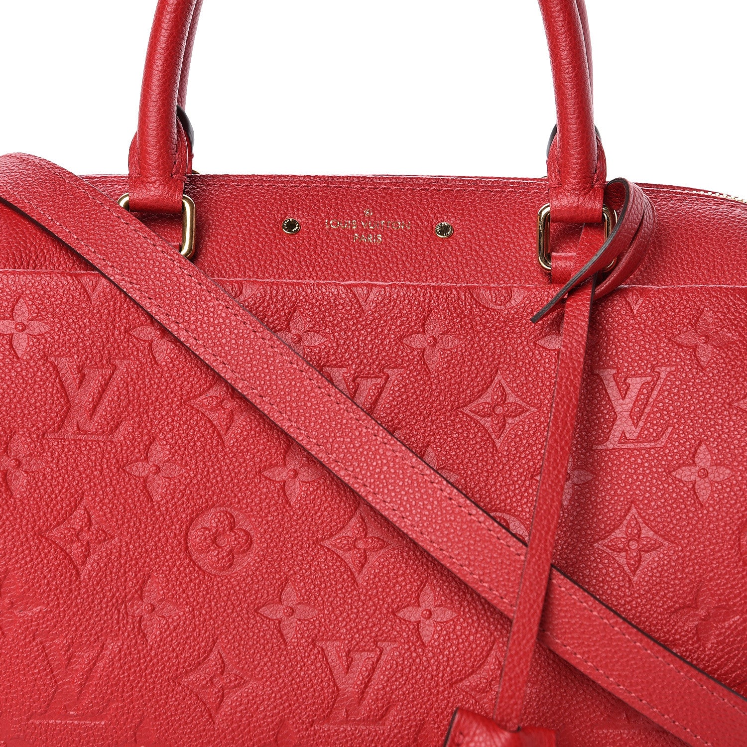 Louis Vuitton Empreinte Speedy Bandouliere 25 NM Scarlet 8 of 11