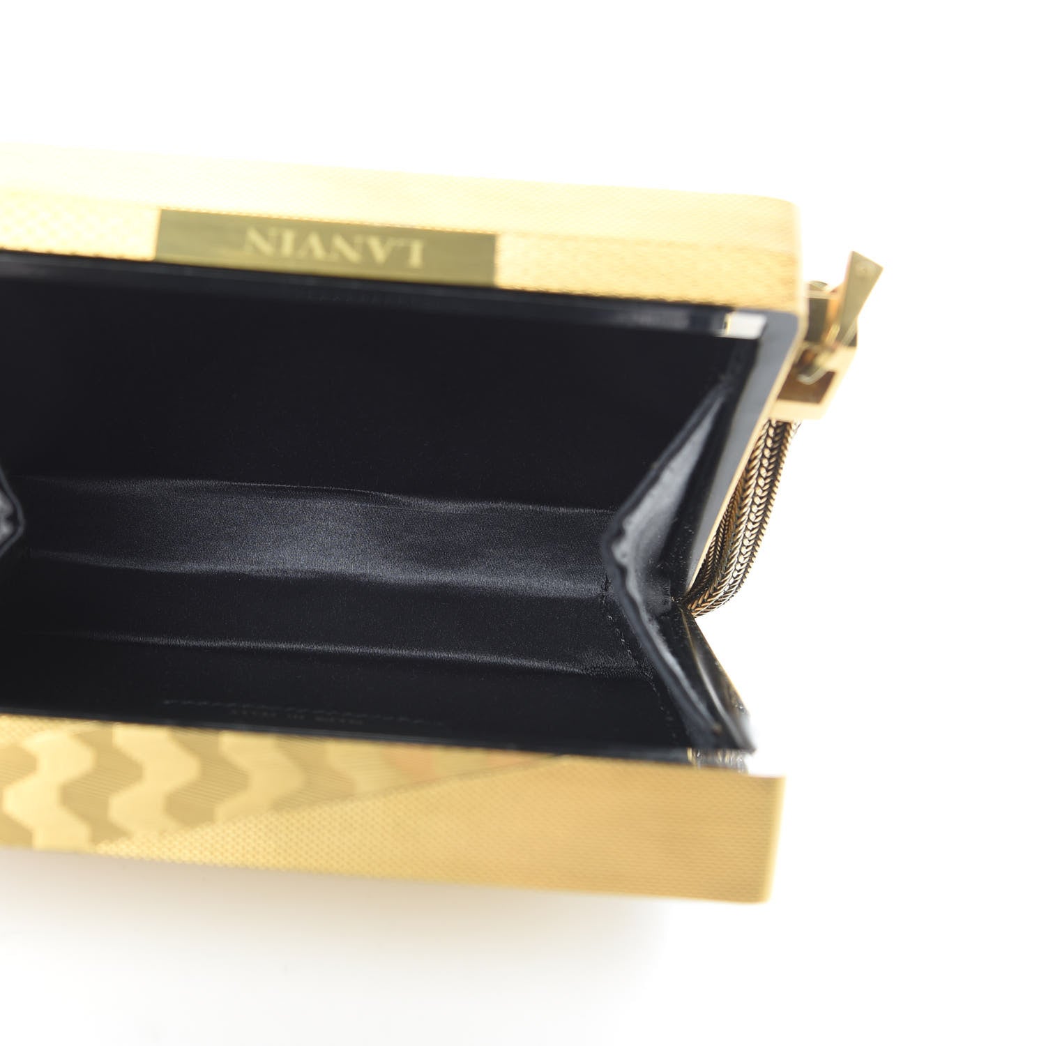 Lanvin Metal Tassel Evening Bag Gold 5 of 10