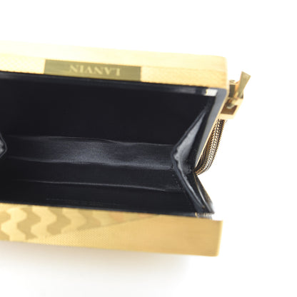 Lanvin Metal Tassel Evening Bag Gold 5 of 10