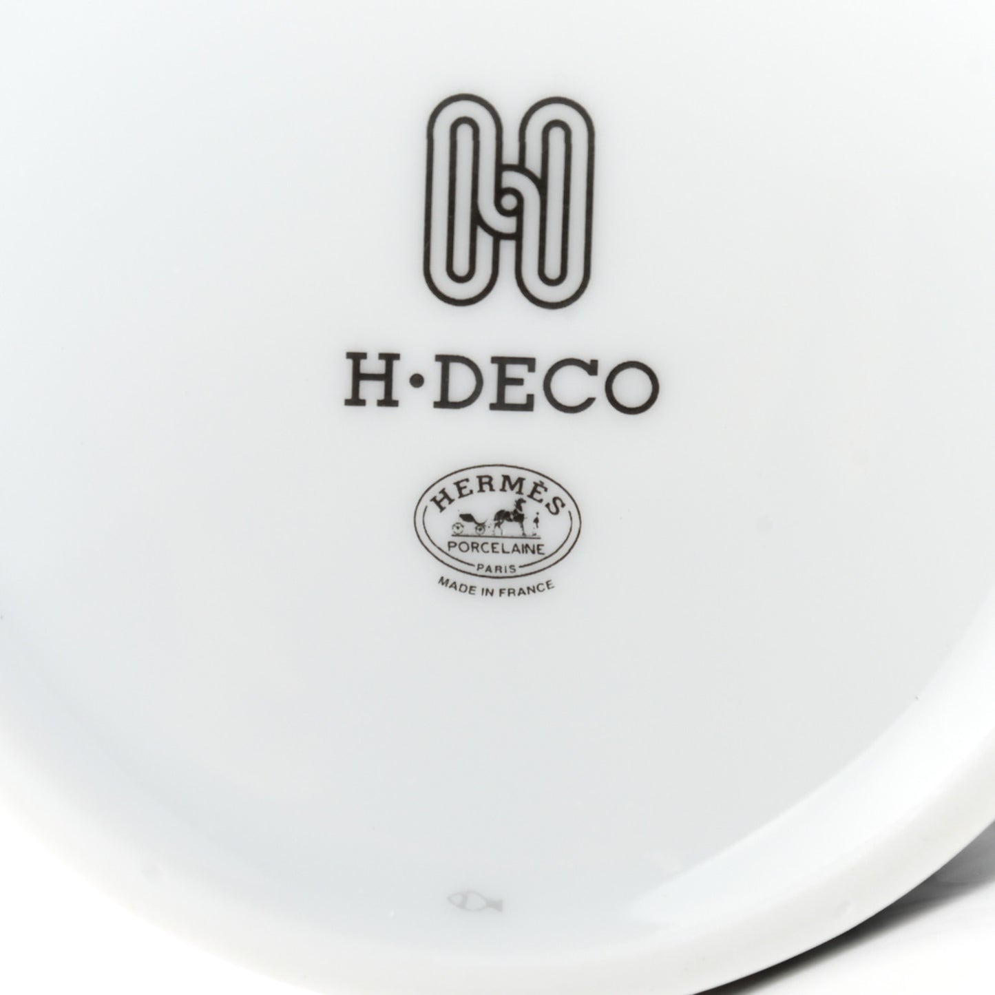 Porcelain H Deco Mug