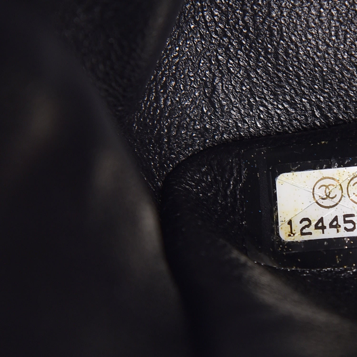 Chanel Glazed Aged Calfskin Quilted 2.55 Reissue 227 Flap So Black 7 of 10
