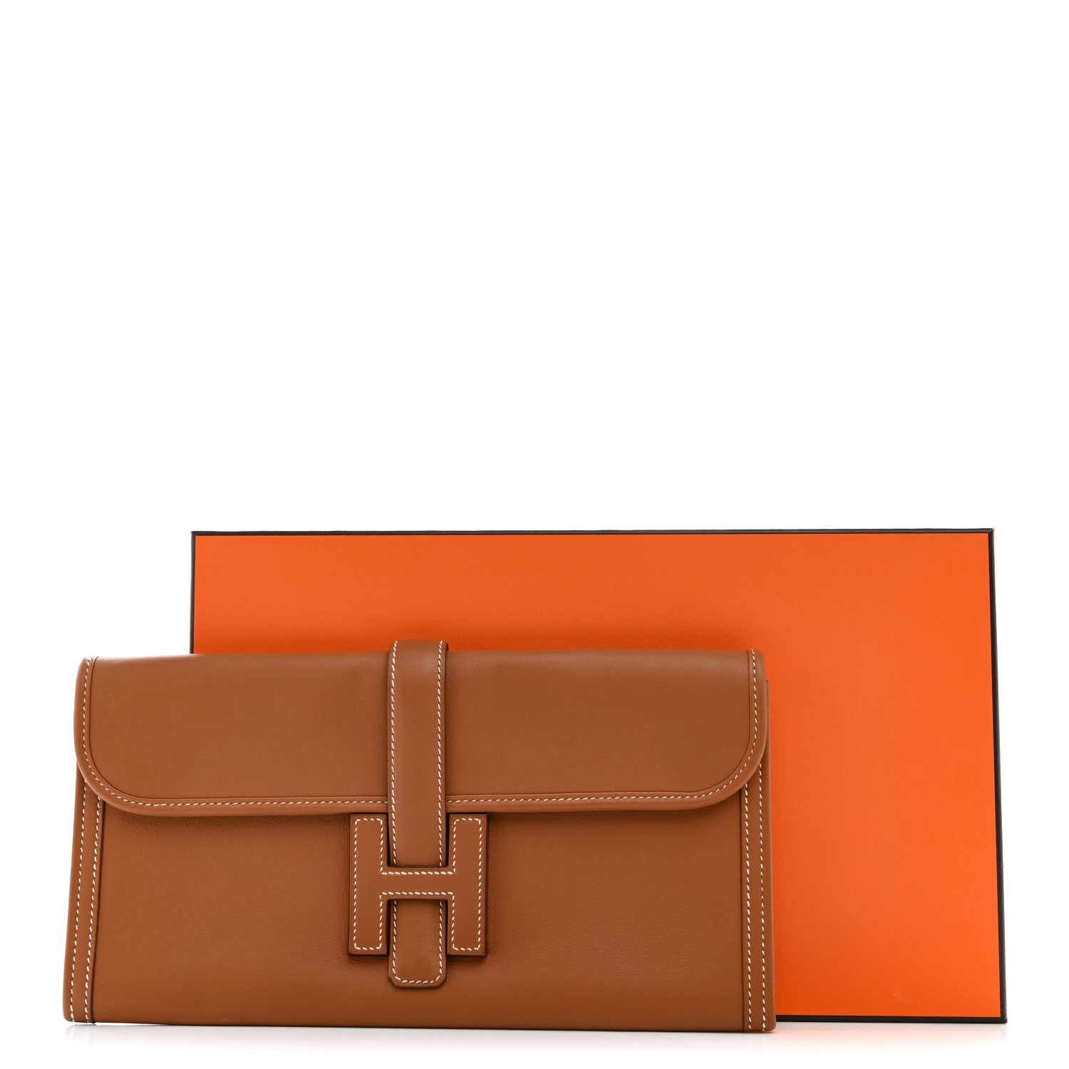 Hermes Swift Jige Elan 29 Clutch Gold 8 of 8