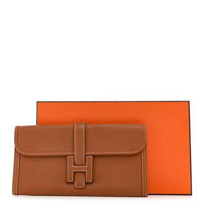 Hermes Swift Jige Elan 29 Clutch Gold 8 of 8