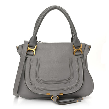 Chloe Calfskin Medium Marcie Satchel Cashmere Grey 1 of 10