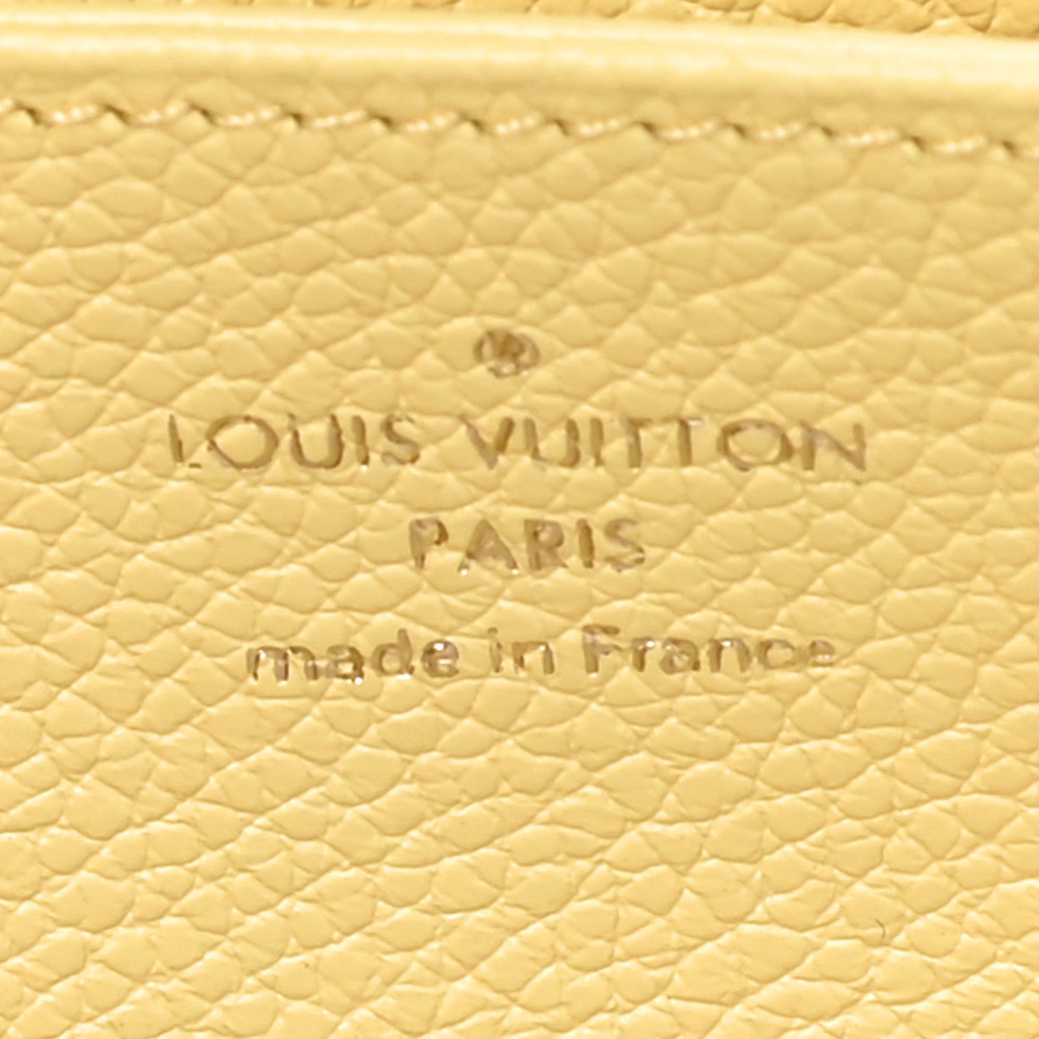 Louis Vuitton Empreinte Monogram Zippy Wallet Lemon Curd Yellow 6 of 10
