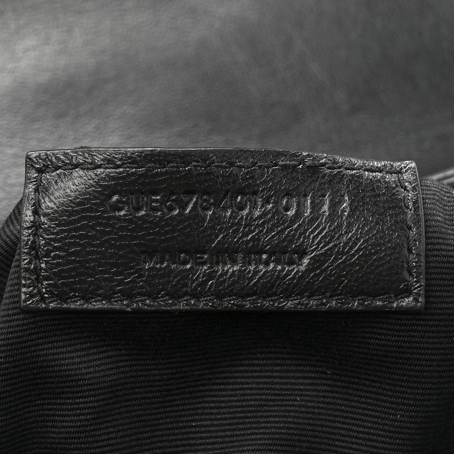 Saint Laurent Calfskin Y Quilted Monogram Toy Loulou Crossbody Bag Black 7 of 14