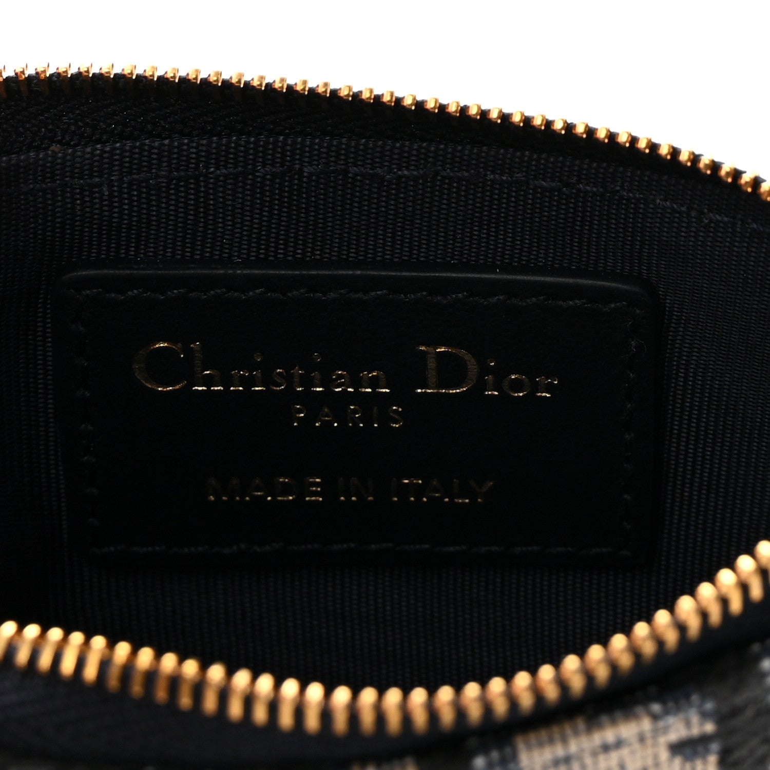 Christian Dior Oblique Key Case Blue 6 of 6