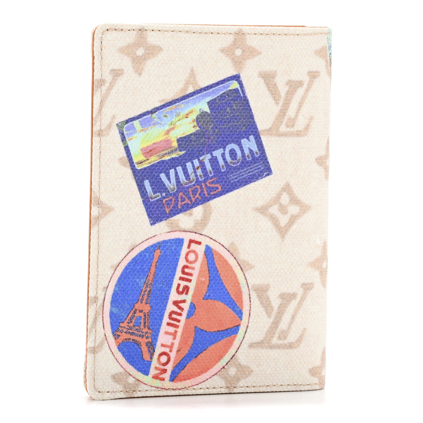 Monogram Flight Mode Passport Cover Dune
