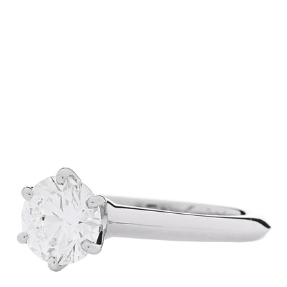 Tiffany Platinum Diamond 1.30ct Solitaire Engagement Ring 49 5 3 of 7