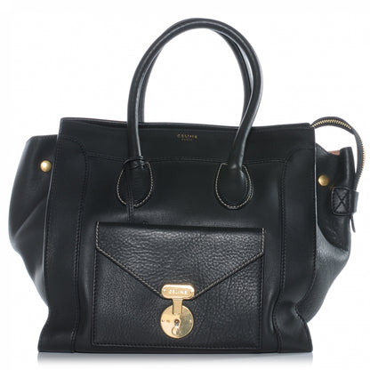 Celine Smooth Calfskin Mini Envelope Luggage Anthracite 1 of 13