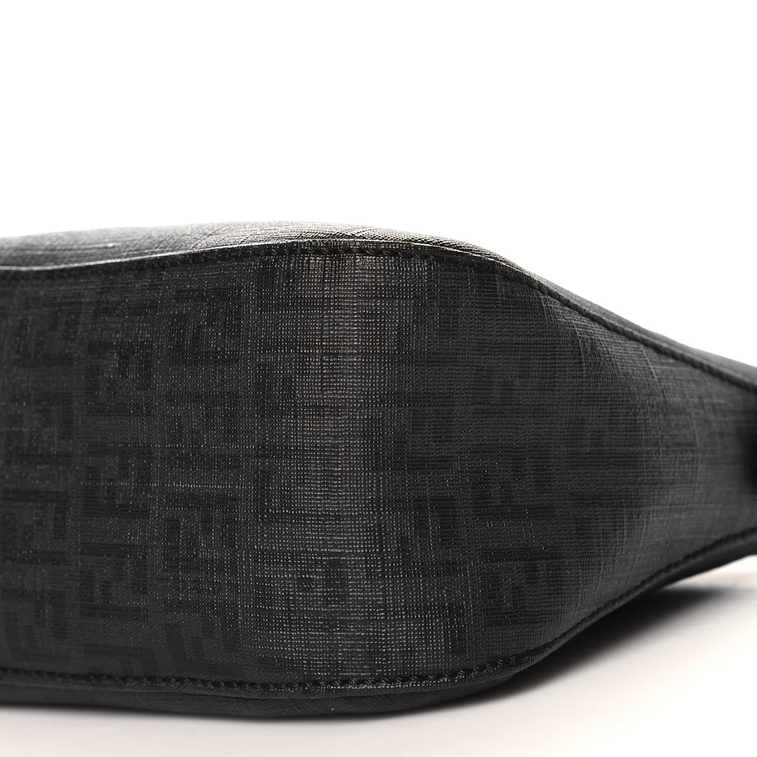 Fendi Zucchino Spalmati Vitello Forever Baguette Black 10 of 10
