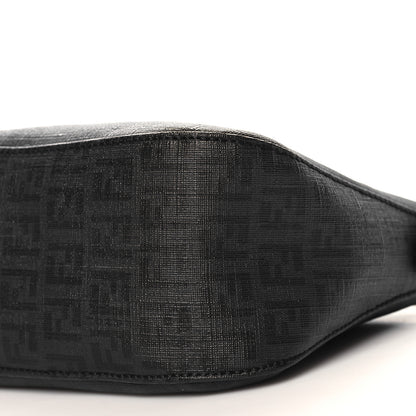 Fendi Zucchino Spalmati Vitello Forever Baguette Black 10 of 10