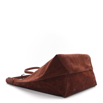 Mansur Gavriel Suede Everyday Cabas Tote Chocolate 4 of 10