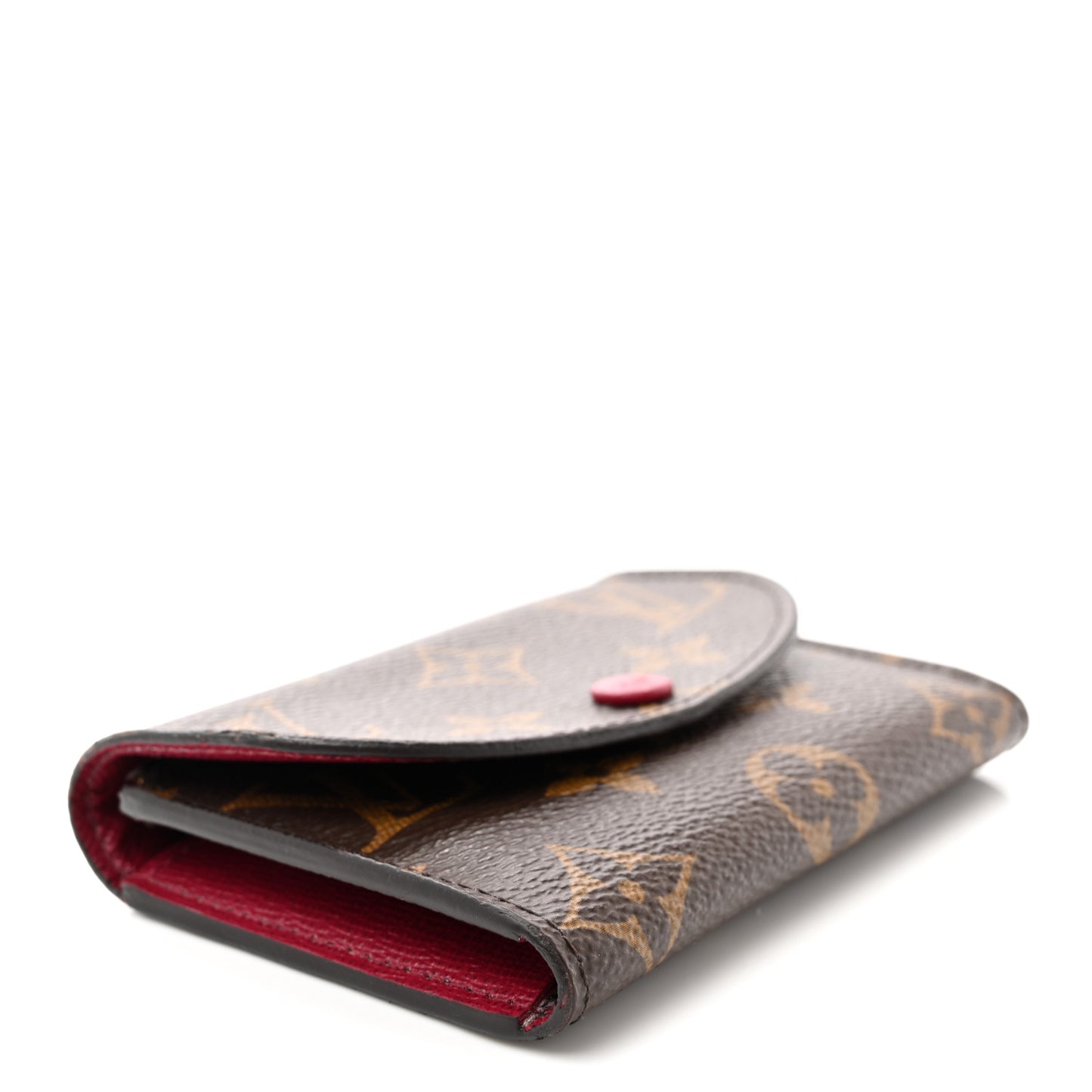 Monogram Rosalie Coin Purse Fuchsia