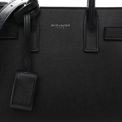 Saint Laurent Grained Calfskin Nano Sac De Jour Black 8 of 11
