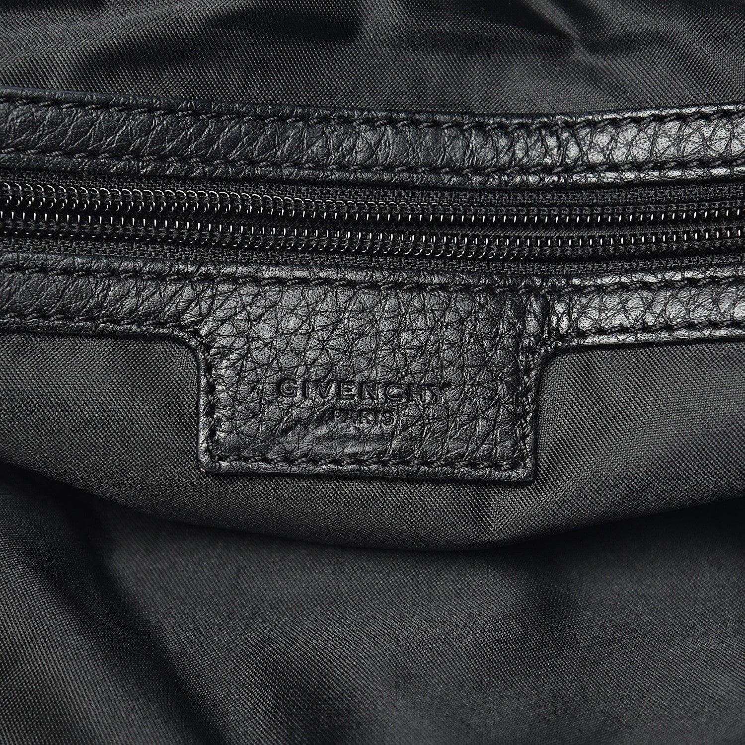 Givenchy Grained Calfskin Logo Drawstring Backpack Red Black 6 of 9