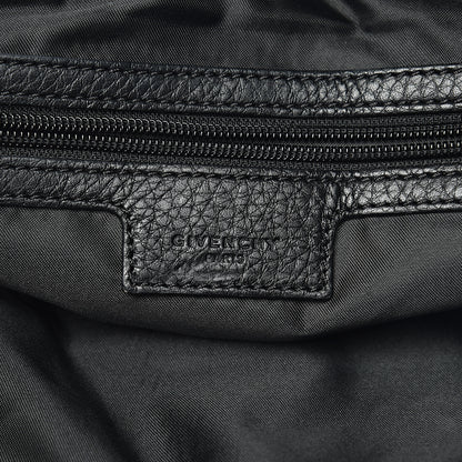 Givenchy Grained Calfskin Logo Drawstring Backpack Red Black 6 of 9