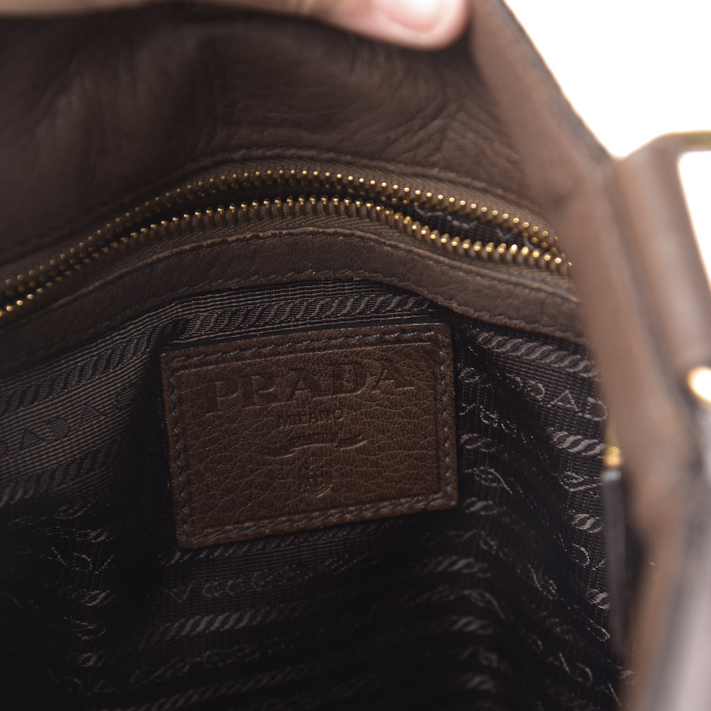 Jacquard Logo Crossbody Corda Bruciato