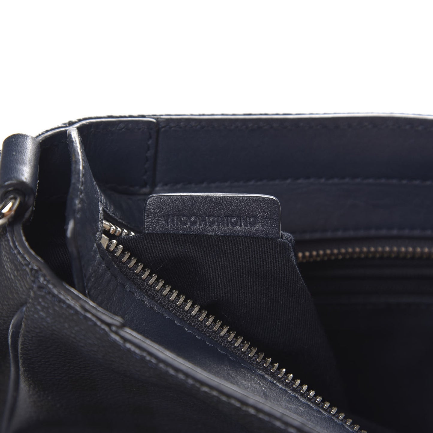 Haymarket Check Shoulder Bag Blue Black