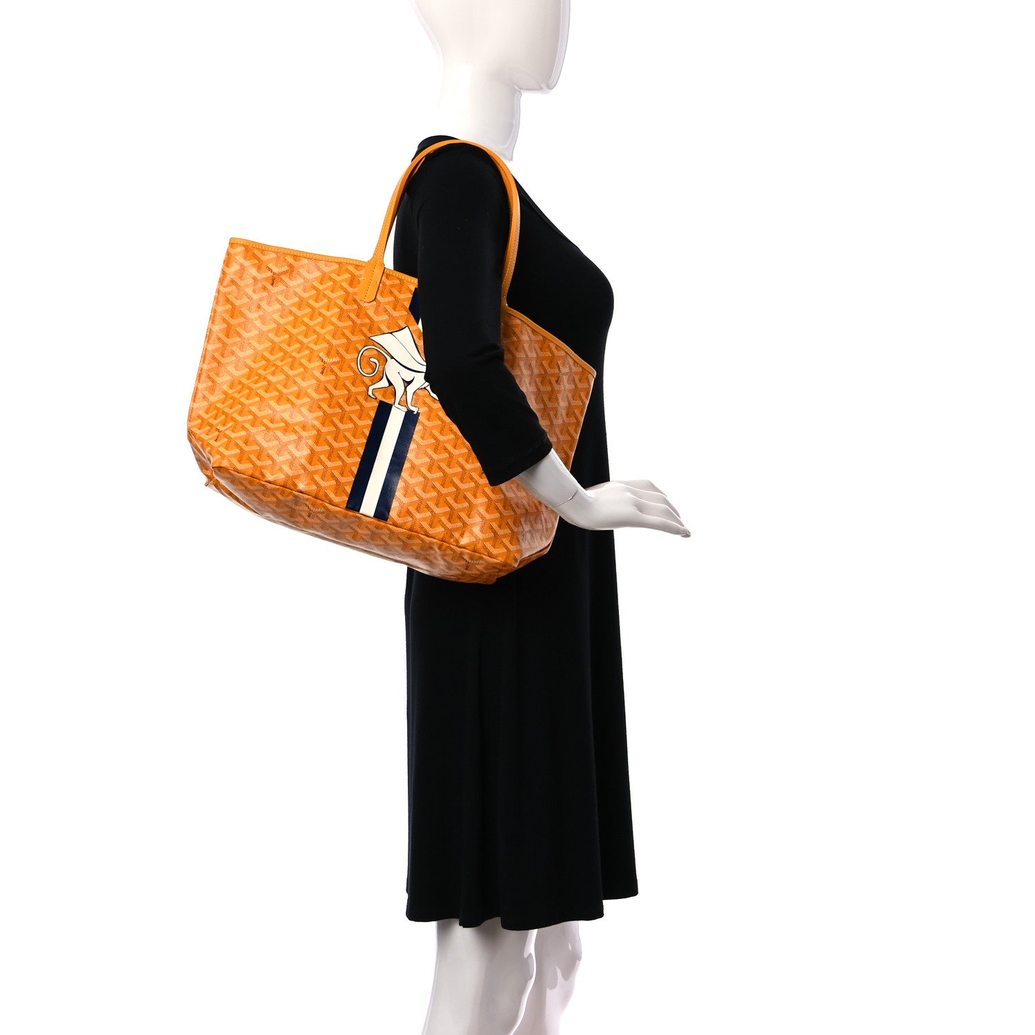 Goyard Goyardine Super MonkeySaint Louis PM Yellow 2 of 11