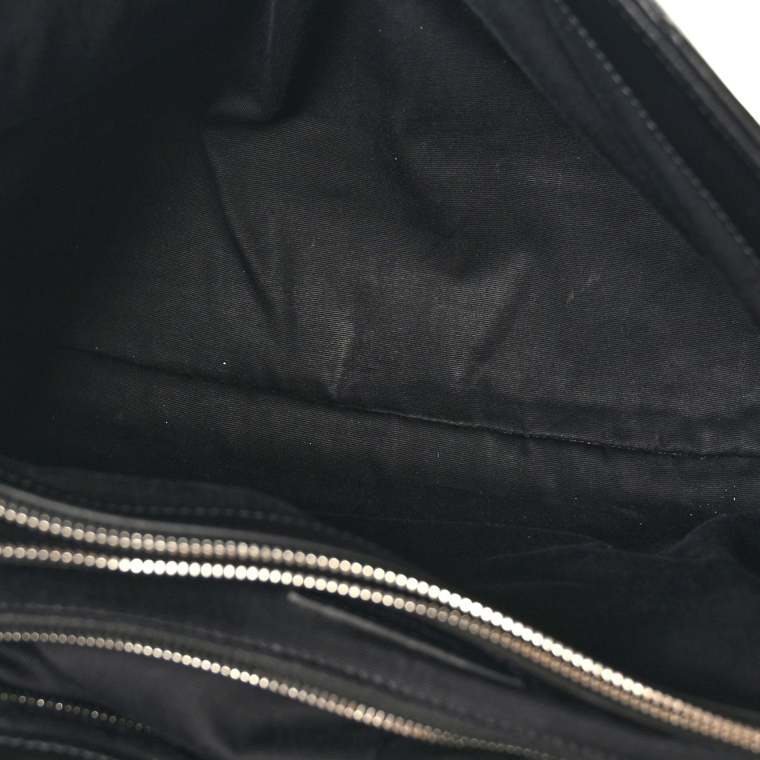 Saint Laurent Calfskin Y Quilted Monogram Large Loulou Chain Satchel Black 5 of 9