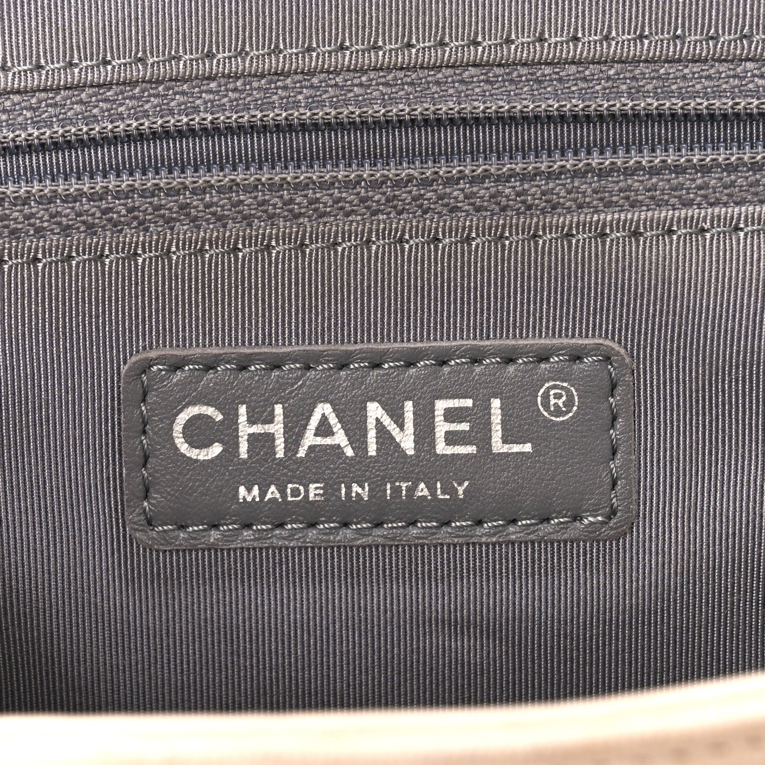 Chanel Washed Lambskin Quilted Medium Chain Around Messenger Beige 6 of 10