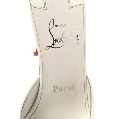 Christian Louboutin Patent Me Dolly 100 Sandals 37.5 White 8 of 10